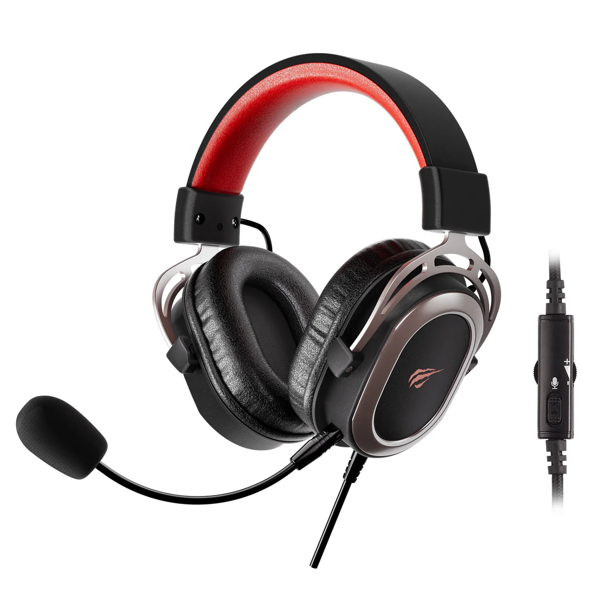 HAVIT H2008D Wired Gaming Headphones Detachable MIC 3.5mm Plug 50mm