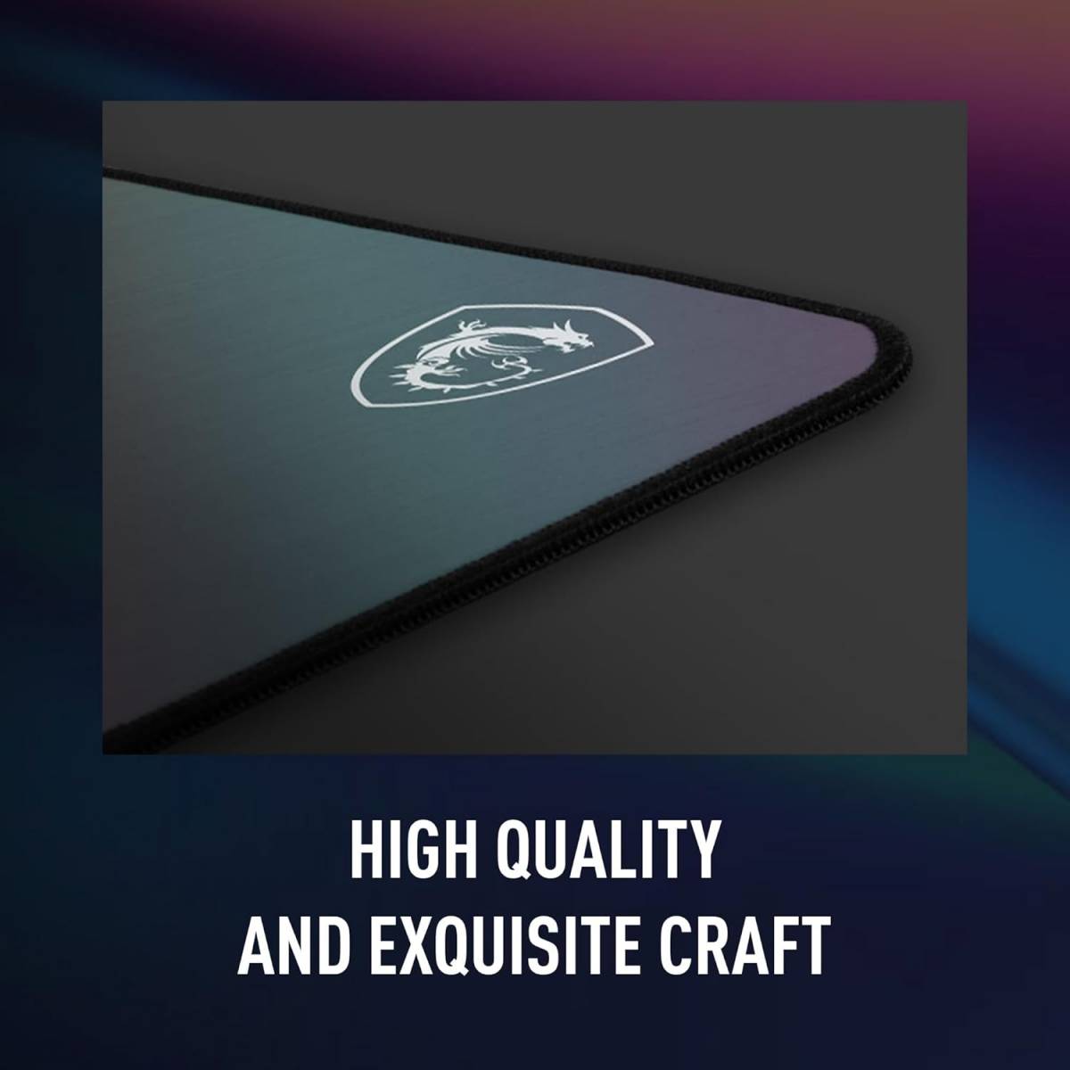 MSI AGILITY GD72 GLEAM EDITION XL Reflective Visual Effects Surface Non-Slip