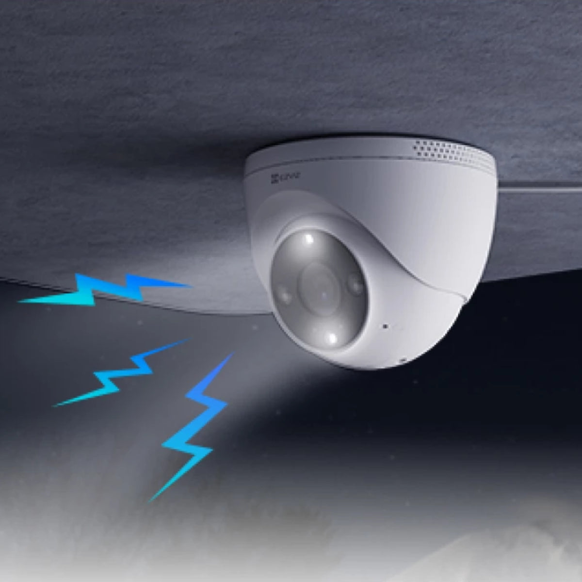 EZVIZ H4 4MP versatile security camera providing reliable indoor& outdoor surveillance