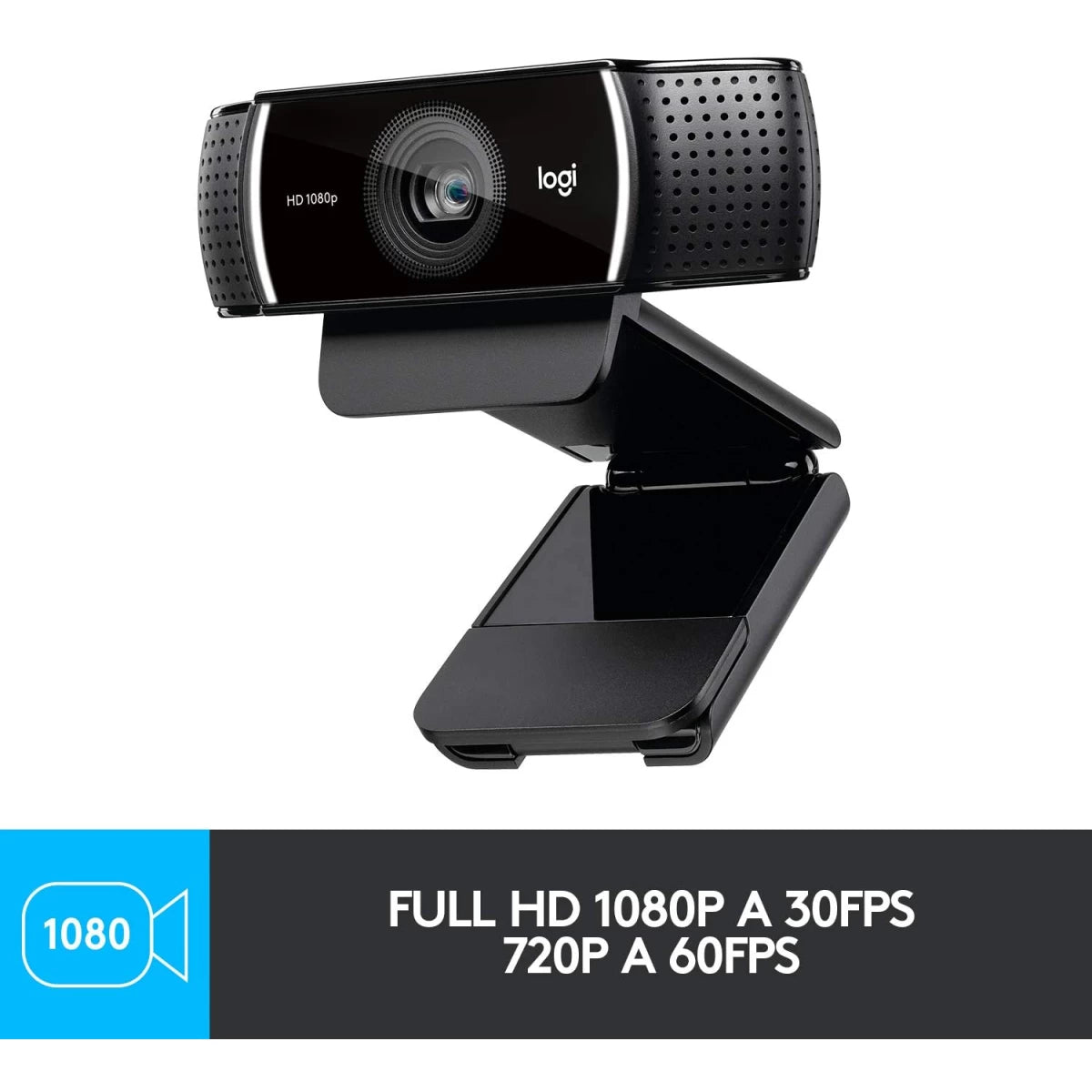 Logitech C922 Pro Stream Webcam 1080P for HD Video Streaming &Recording