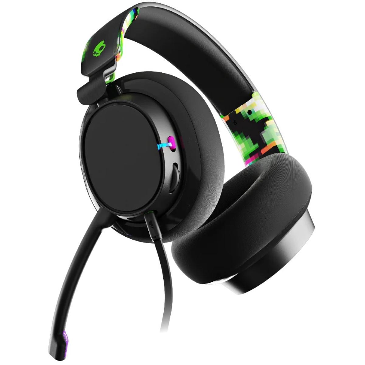 Skullcandy SLYR Pro Wired Lightweight Gaming Headphone(USB-C to USB-A, 3.5mm Aux)