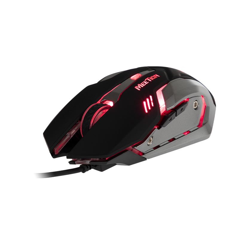 MeeTion MT- M915 USB Wired RGB Gaming Mouse,Resolution 2400DPI,Keys: 5+1