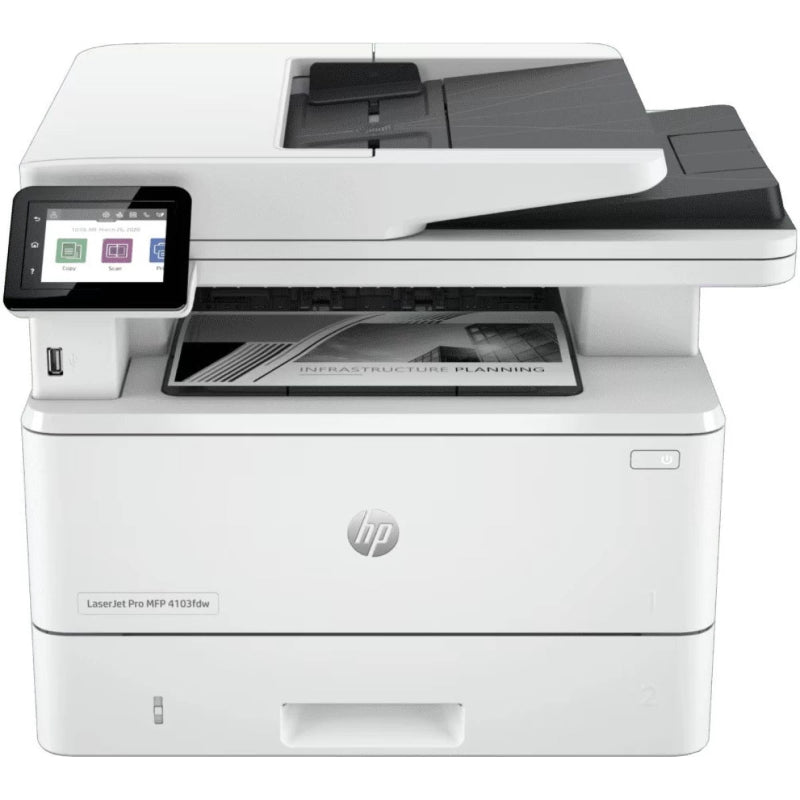 HP LaserJet Pro MFP 4103fdw Mono All-in-One Printer, USB, Wireless,Duplex,Feeder 40ppm