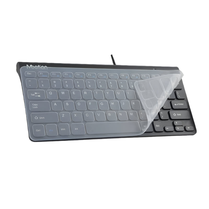 Meetion MT-K400 USB Mini Office Wired Keyboard, Small, portable design, Silent