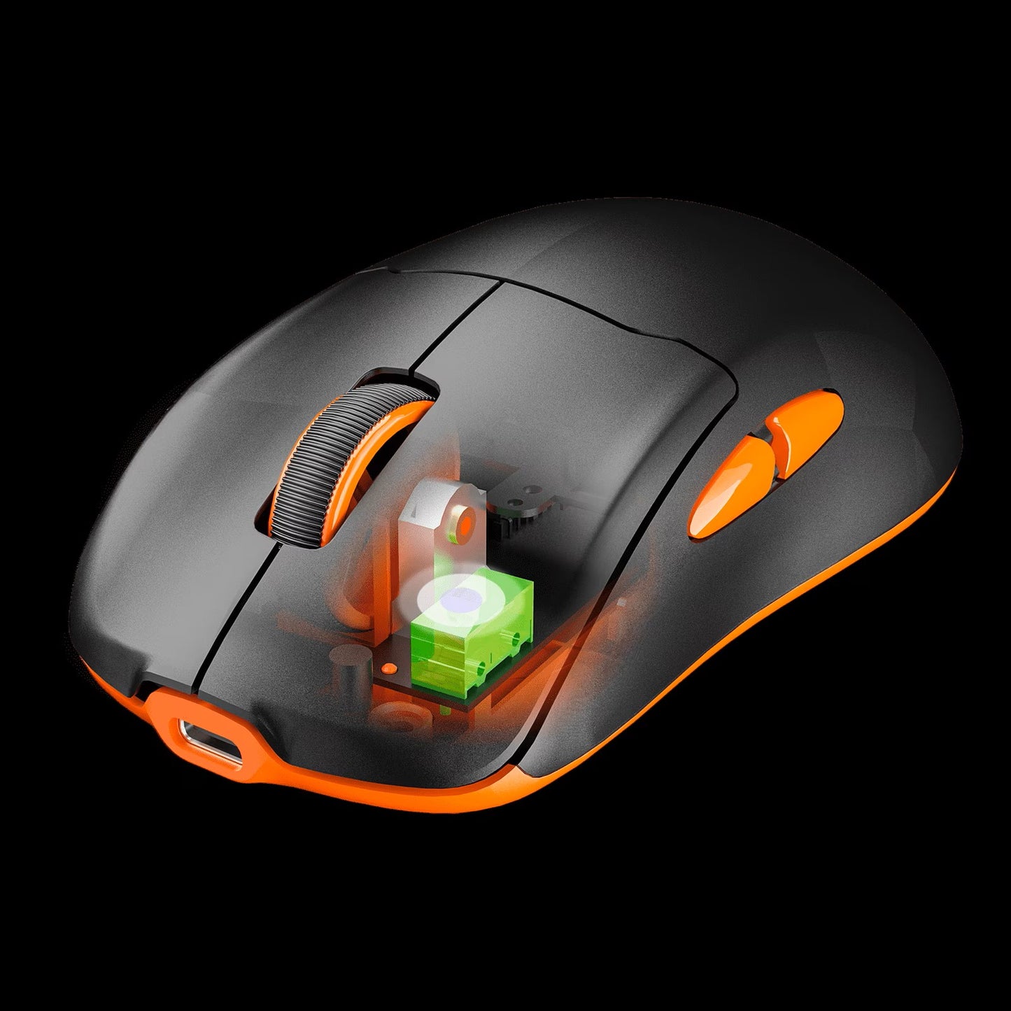 Meetion Air GW39 Gaming Mouse, Tri-Mode, with Magnetic Charging Dock, 26000DPI