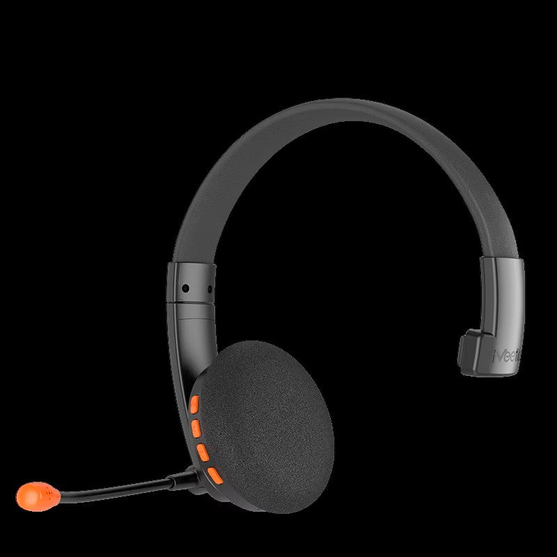 Meetion MT-BTH002 Telephony Bluetooth Headset, Noise-Canceling Mic, TYPE-C Charging