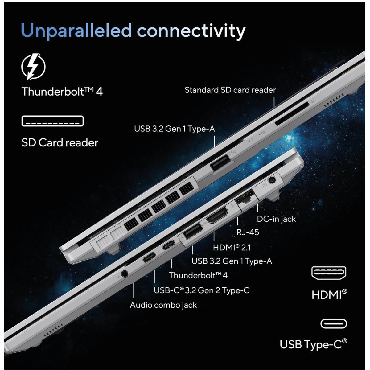 ASUS Vivobook Pro 15 Intel Core Ultra 7 15.6” 3K 120Hz GeForce RTX™ 4050 Laptop