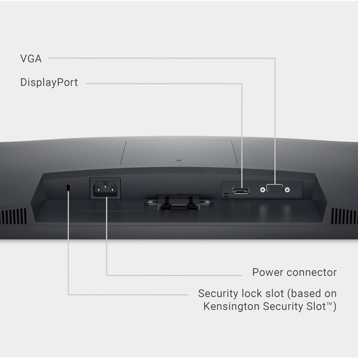 Dell E2425H Essential Flat Monitor 24" FHD - Black (3 Years Warranty)