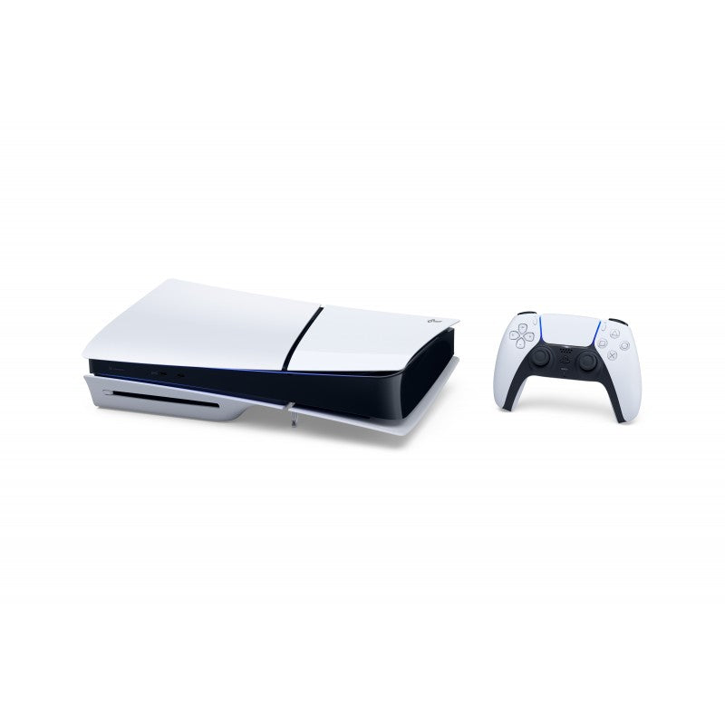 PlayStation 5 Slim 1TB Disk Edition - White (Only Online & DVD Games)