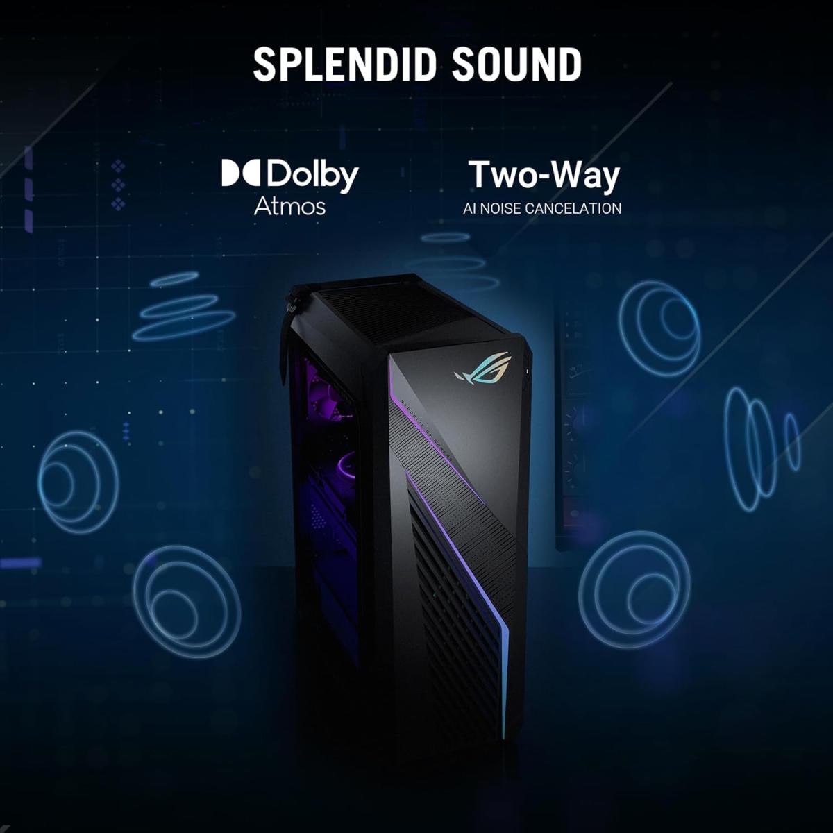 Desktop Gaming ROG Intel Core i7-14700KF Liquid Cooler NVIDIA RTX™4060TI 8GB