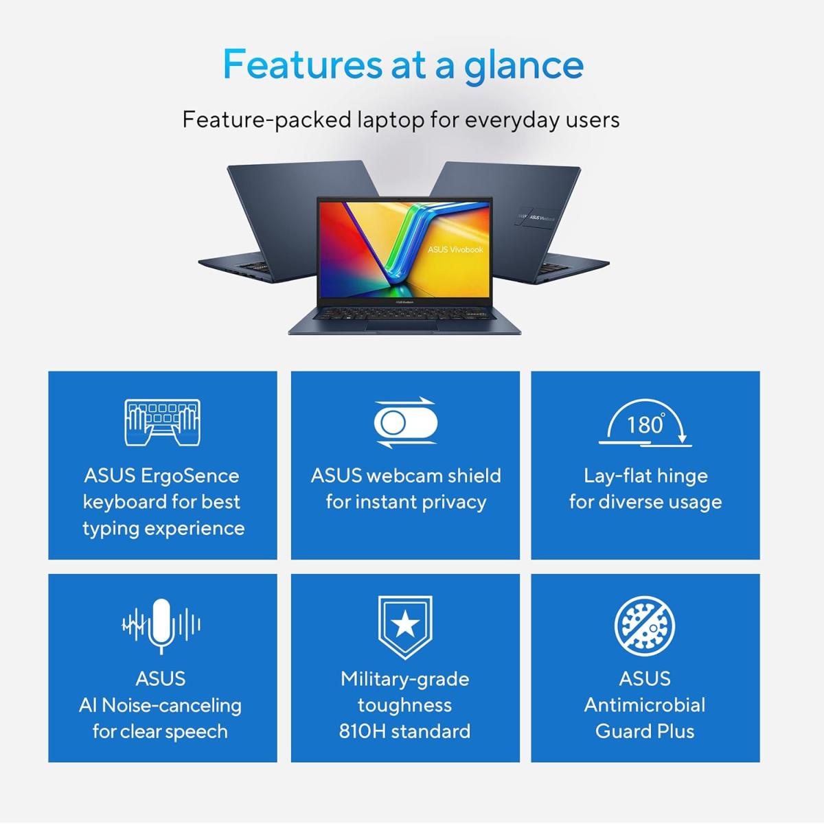 ASUS Vivobook 14 Intel Core™ i7-1355U (8GB/512GB)