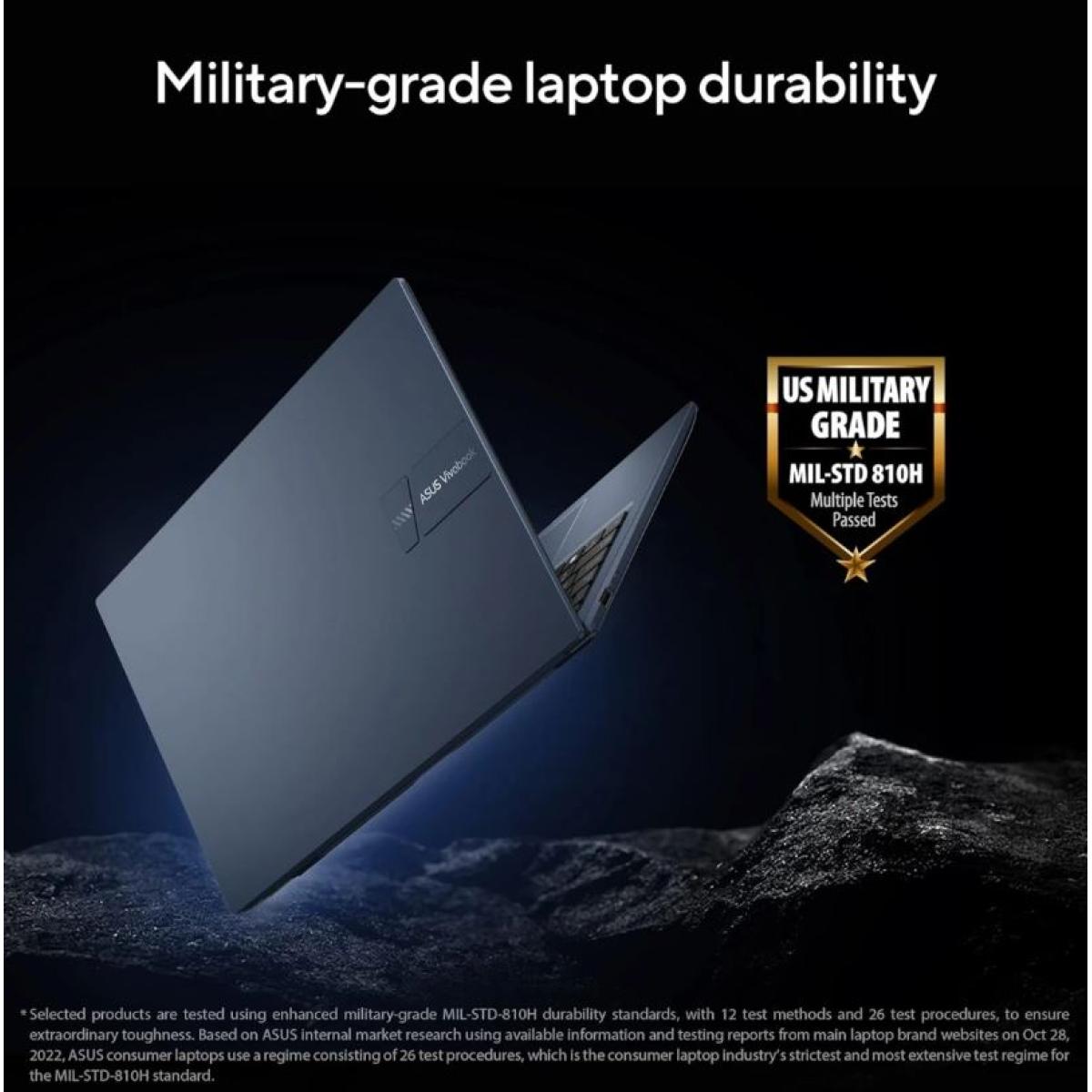 Laptop ASUS Vivobook 15 Intel Core i3-1315U (8GB -512GB) Quiet Blue