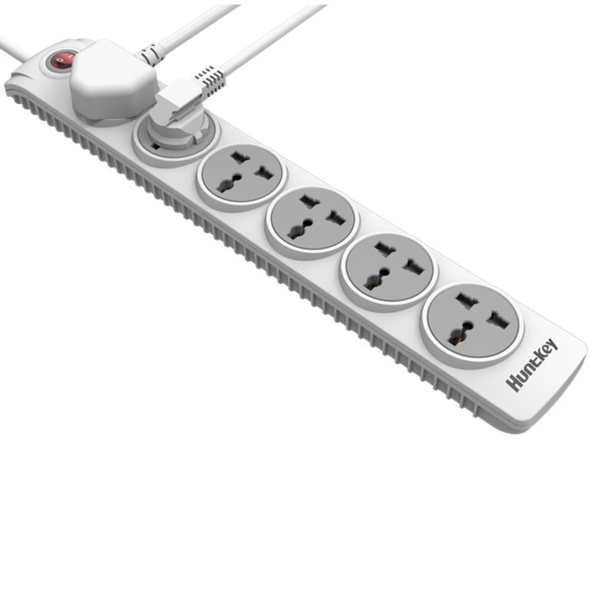Huntkey SZN601 6 Port UK Plug Power Strip 3M CHILD PROTECTION