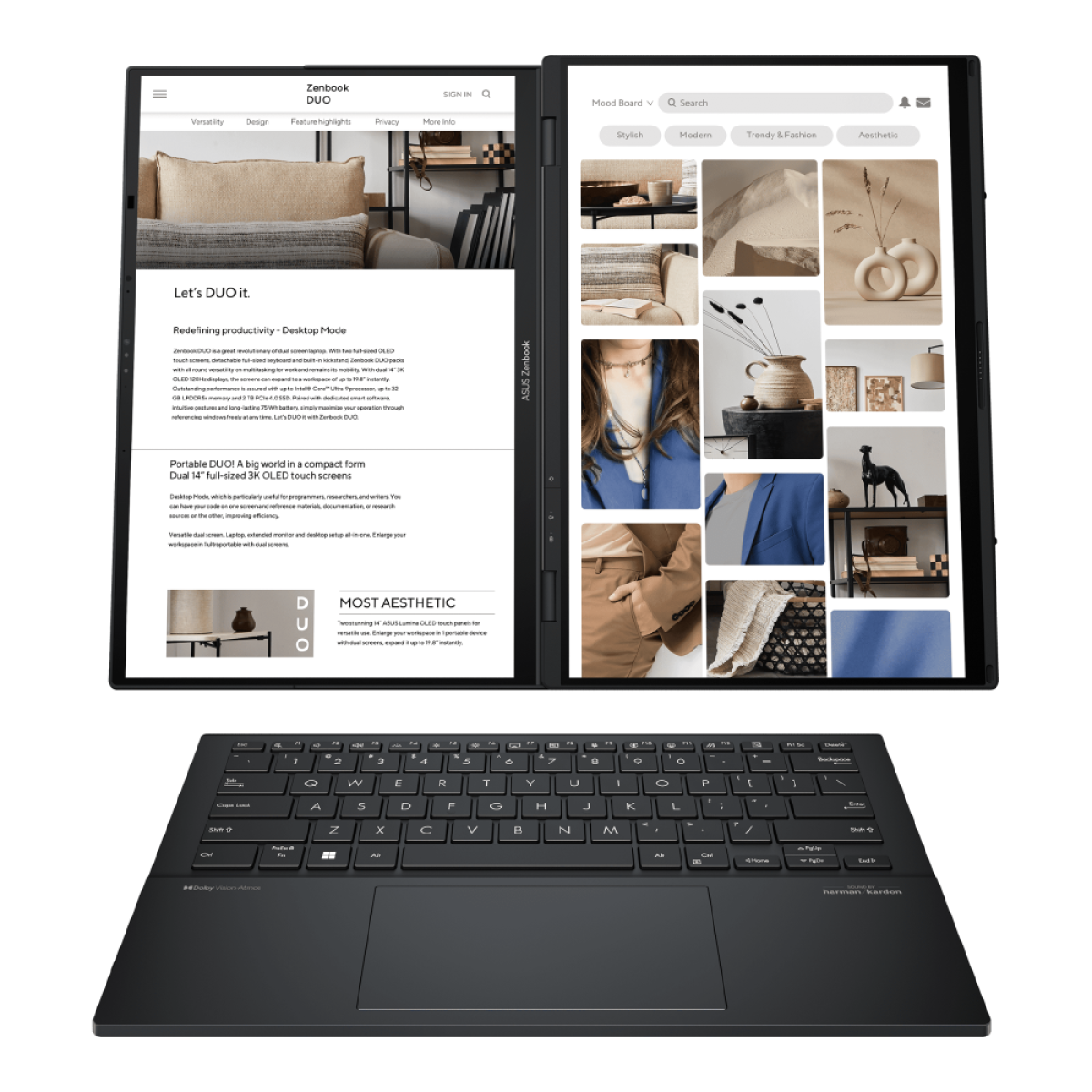 Laptop ASUS Zenbook Duo OLED Intel Core Ultra 7 (16GB/1TB)