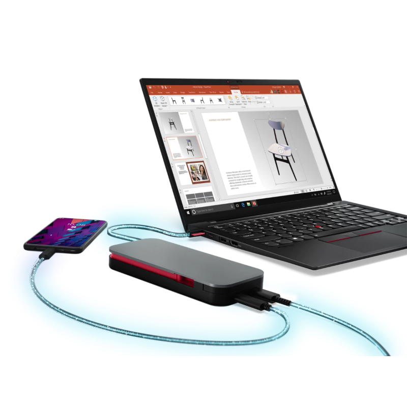 Lenovo Go USB-C Laptop Power Bank 20000 mAh 65W USB-C Lenovo Go USB-C Laptop Power Bank 20000 mAh 65W USB-C