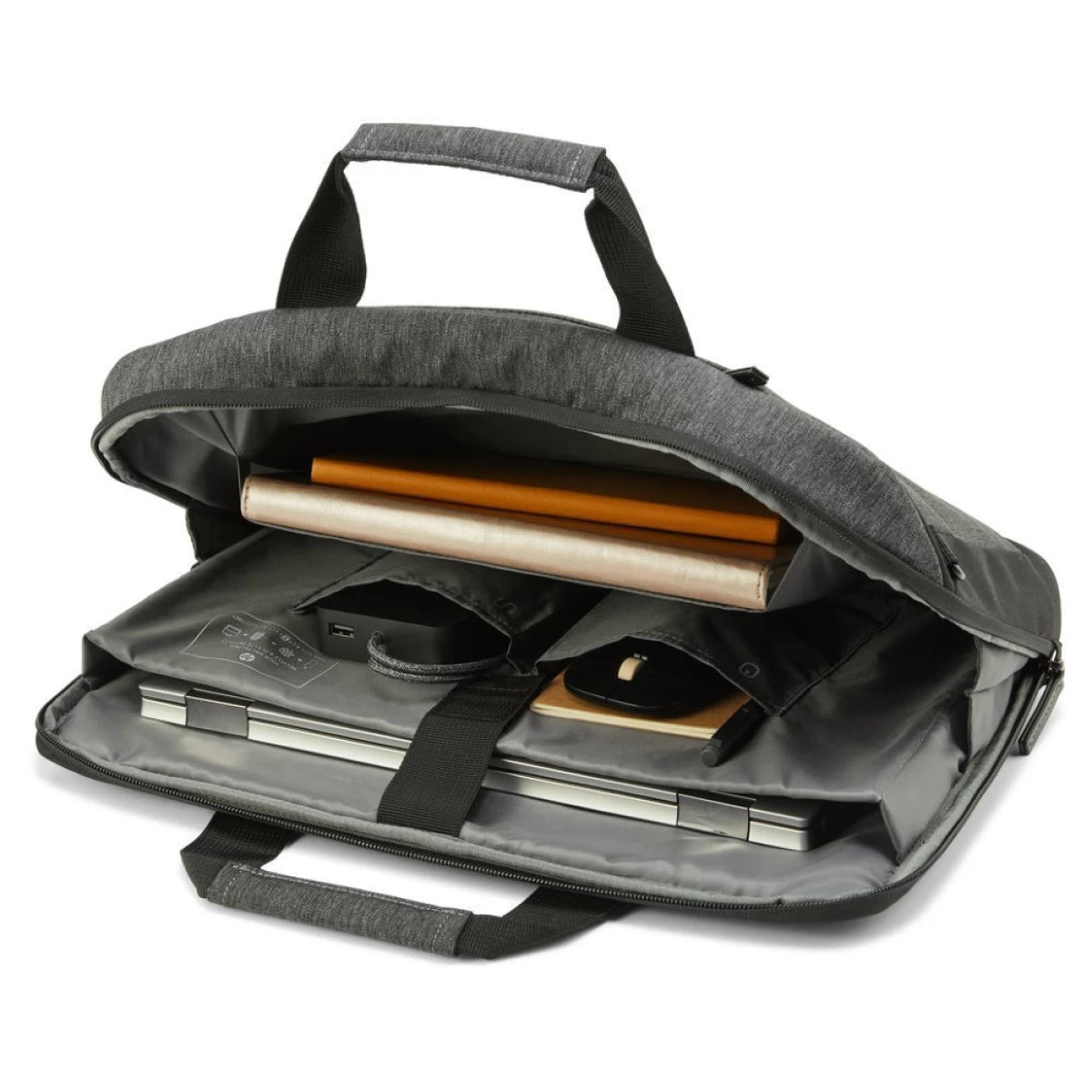 HP Renew Travel 15.6-inch Laptop Bag 2 Quick Access Water-Resistance - Charcoal