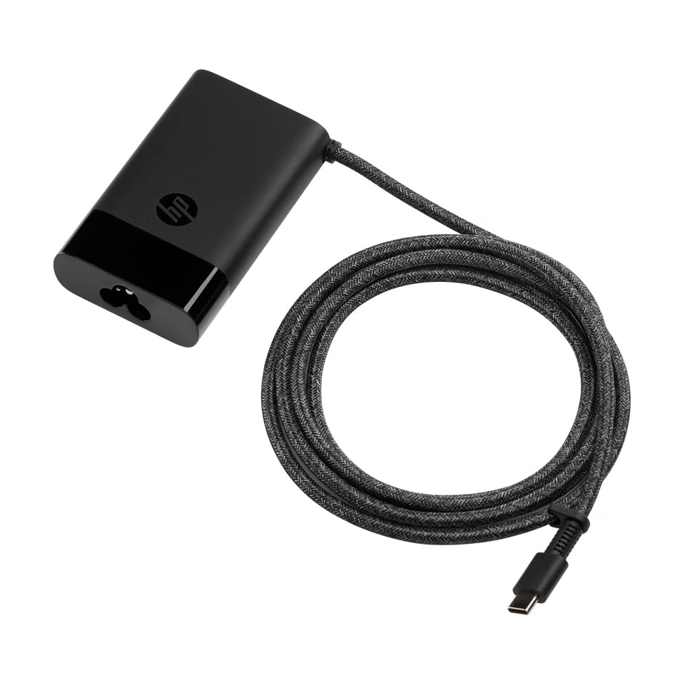 HP 65W USB-C Travel Laptop Charger fast charging technology Original (53X27AA) HP 65W USB-C Travel Laptop Charger fast charging technology Original (53X27AA)