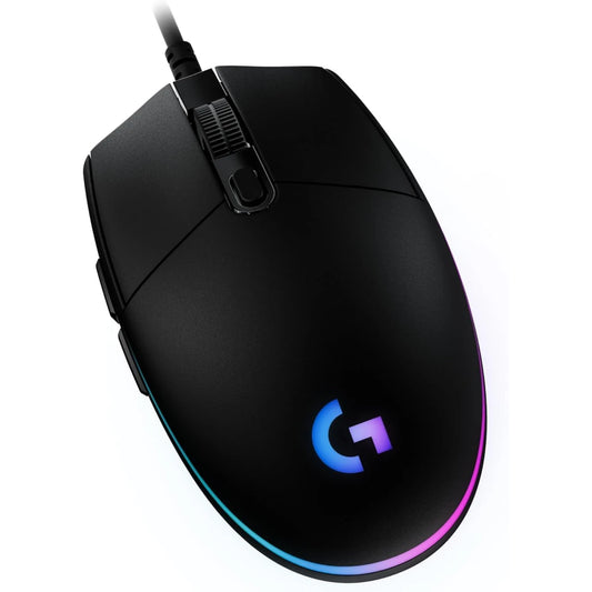 Logitech G203 LIGHTSYNC RGB Wired Gaming Mouse – 8,000 DPI-  Black