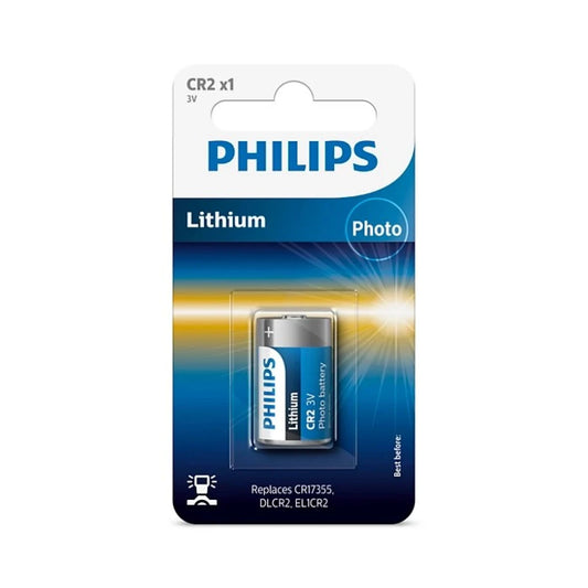 Philips Lithium Cr2 - 1 Blister High Energy Output up to 10 years