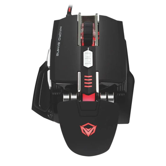 MeeTion MT-M975 USB Corded Gaming Mouse, Resolution 2600DPI, Keys: 6+1