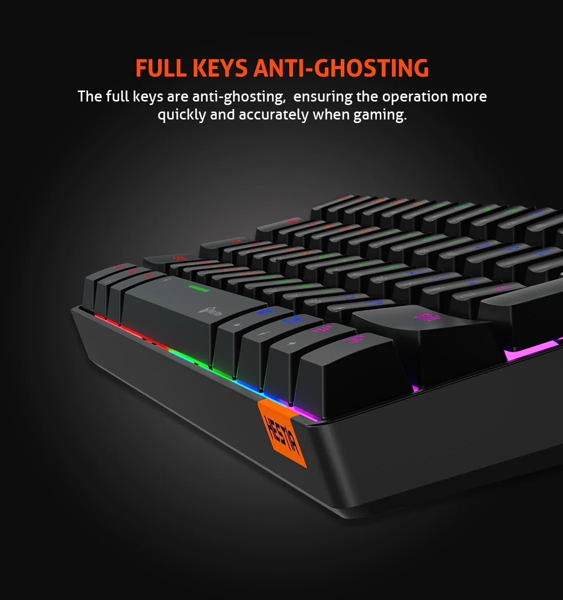 Meetion MT-MK005 Hestia 60% Mechanical Gaming Wired Keyboard, Type-C, RGB