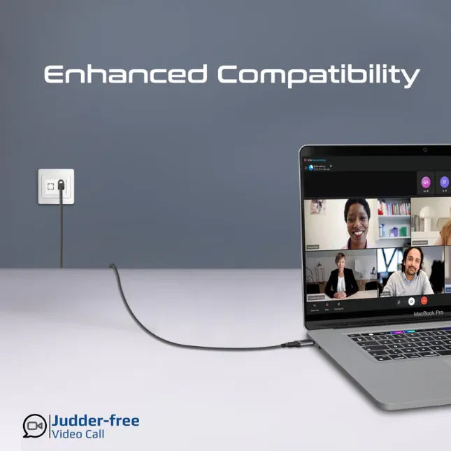 Promate USB-C to Ethernet Cable High-Speed USB-C to Gigabit Ethernet Cable, Clink-RJ45 Promate USB-C to Ethernet Cable High-Speed USB-C to Gigabit Ethernet Cable, Clink-RJ45