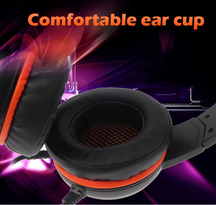 Meetion MT-HP030 HIFI Backlit Gaming Headset, USB, Stereo, Noise Canceling Mic