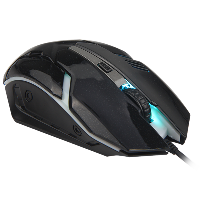 MeeTion MT-M371 USB Wired Backlit Gaming Mouse, Resolution 1600DPI, Keys: 3+1