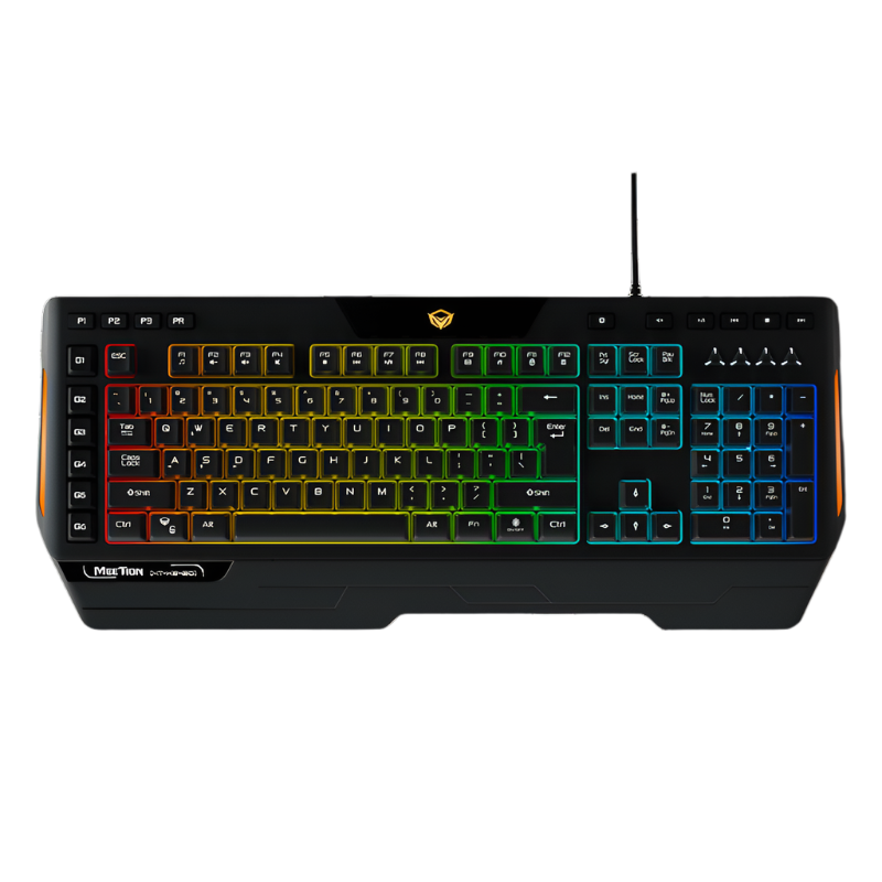 Meetion MT-K9420 Gaming Keyboard, Custom Macro Pro Membrane, RGB Backlit
