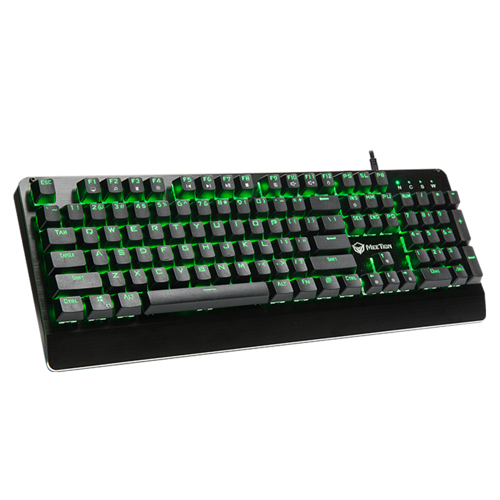 Meetion MT-MK01 Wired Mechanical Gaming Keyboard, RGB Backlight, Blue Switches