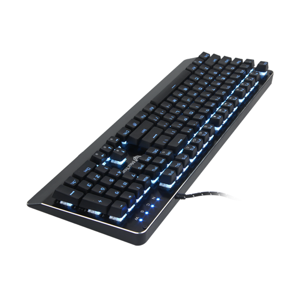 Meetion MT-MK01 Wired Mechanical Gaming Keyboard, RGB Backlight, Blue Switches