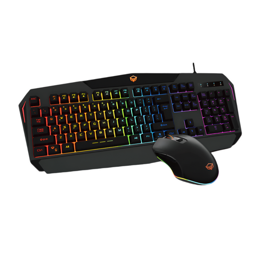 Meetion MT-C510 USB Wired Gaming Keyboard & Mouse Combo, LED Backlit