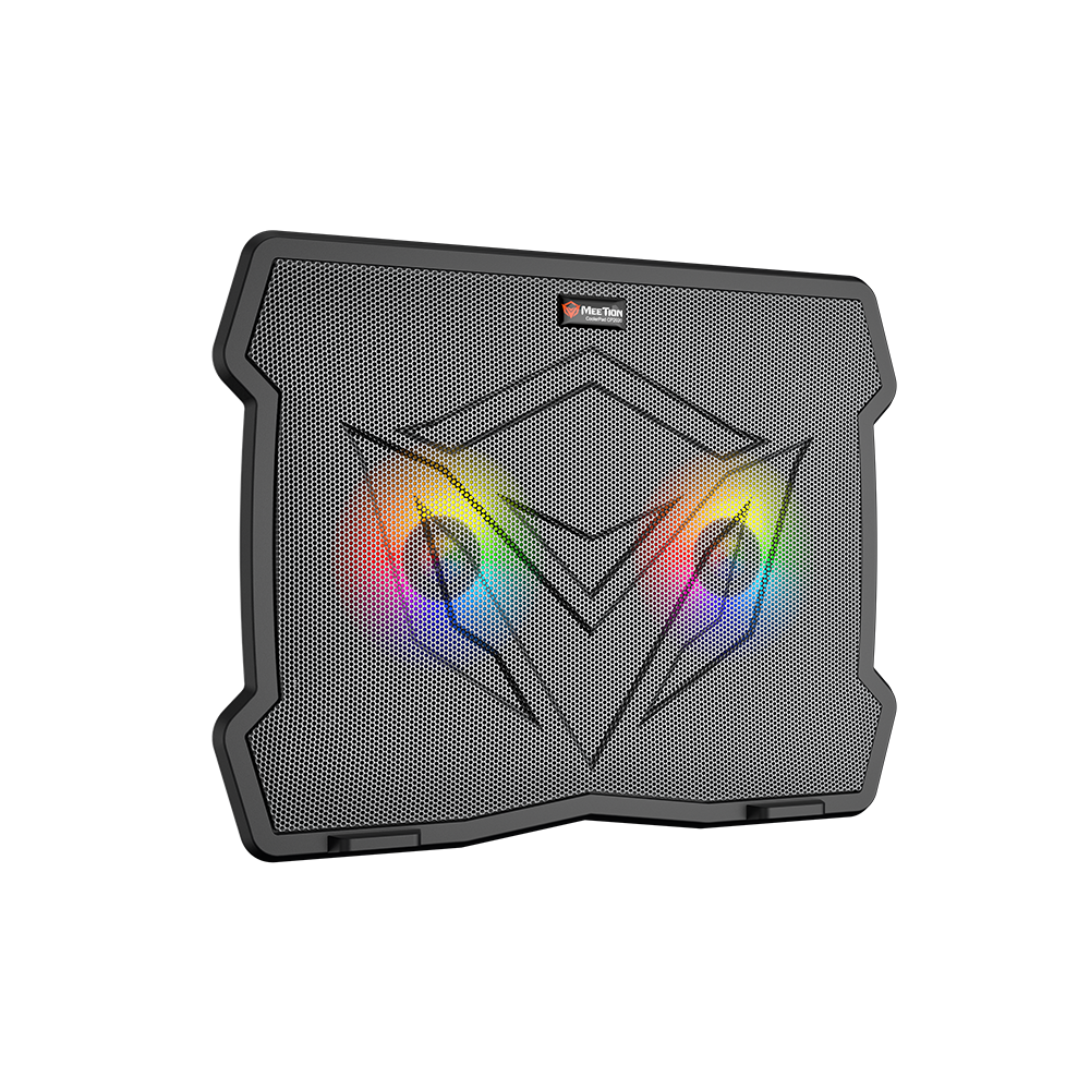Meetion MT-CP2020 Gaming Cooling Pad, LED, 2Fans, 9-14” Compatibility, Super Silent