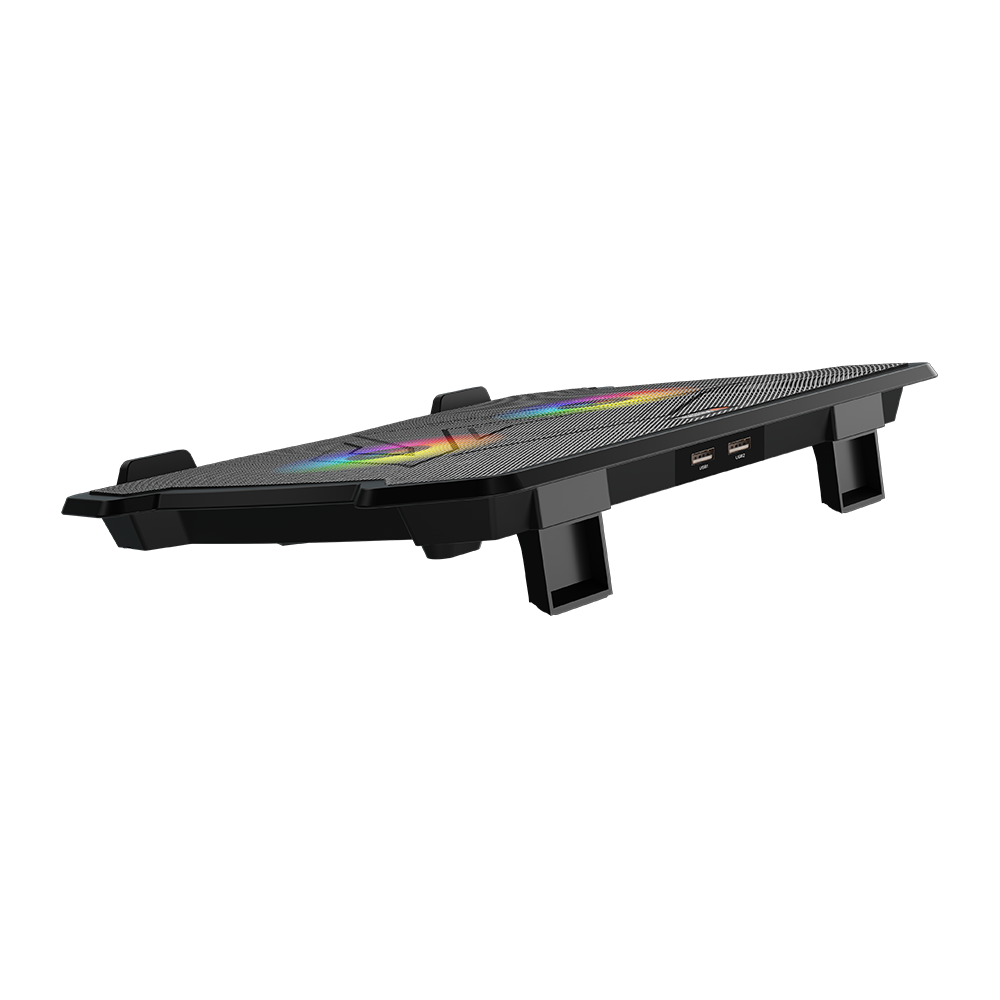Meetion MT-CP2020 Gaming Cooling Pad, LED, 2Fans, 9-14” Compatibility, Super Silent