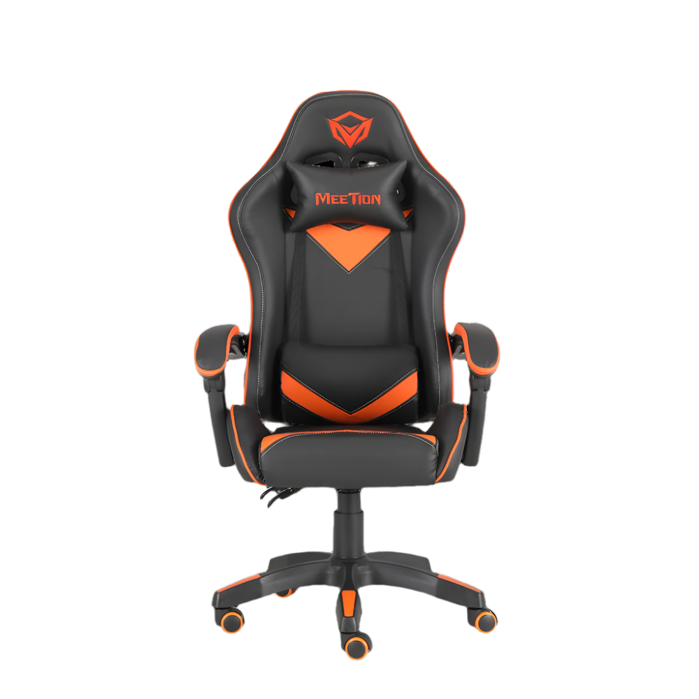 Meetion CHR04 Black & Orange Professional Gaming Chair, Racing Seat
