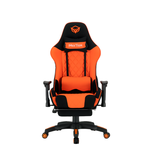Meetion MT-CHR25 2D Armrest Massage Gaming E-Sport Chair with Footrest