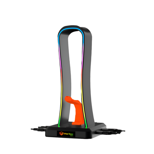 Meetion MT-U002 RGB Backlight Stand For Gaming Headset, 4USB output interfaces