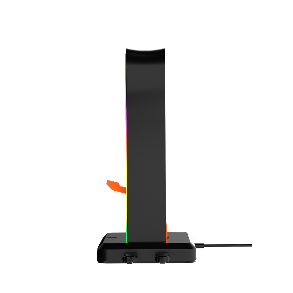 Meetion MT-U002 RGB Backlight Stand For Gaming Headset, 4USB output interfaces