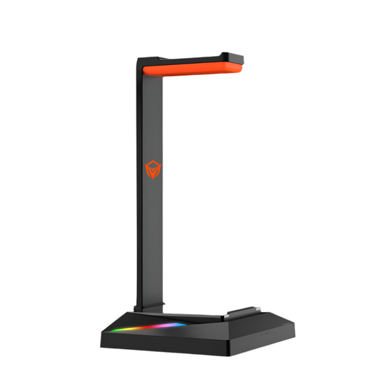 Meetion MT-U003 Stand For Gaming Headphone, LED Backlit, USB/Type-C output ports