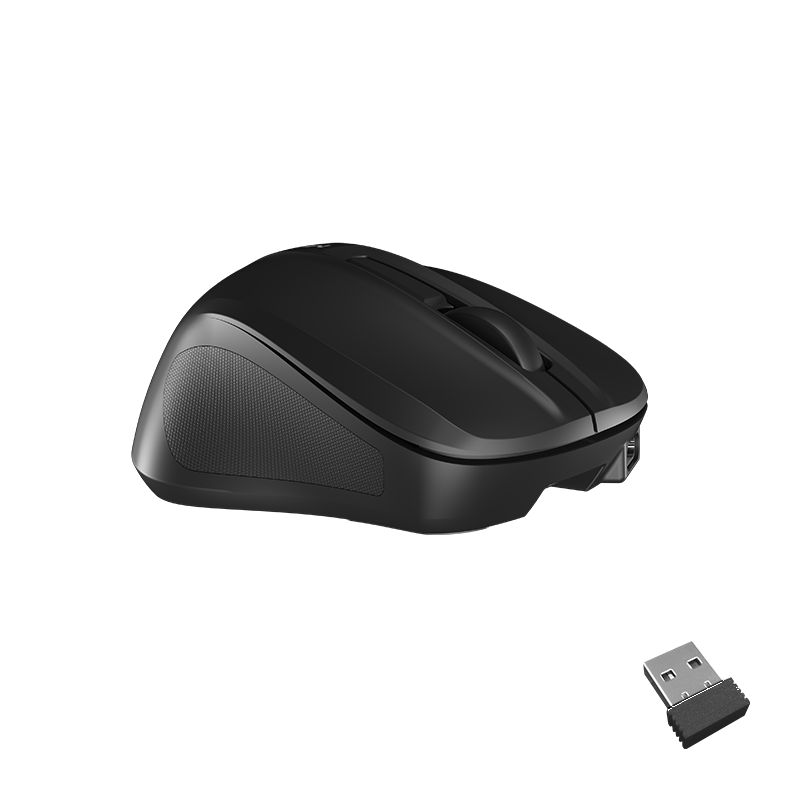 MeeTion MiniGo 2.4ghz 4Buttons Wireless Mouse 10m, Responsive 1200DPI, Silent
