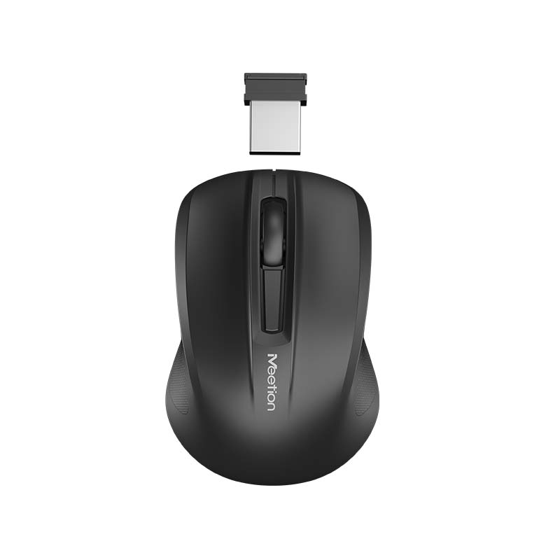 MeeTion MiniGo 2.4ghz 4Buttons Wireless Mouse 10m, Responsive 1200DPI, Silent