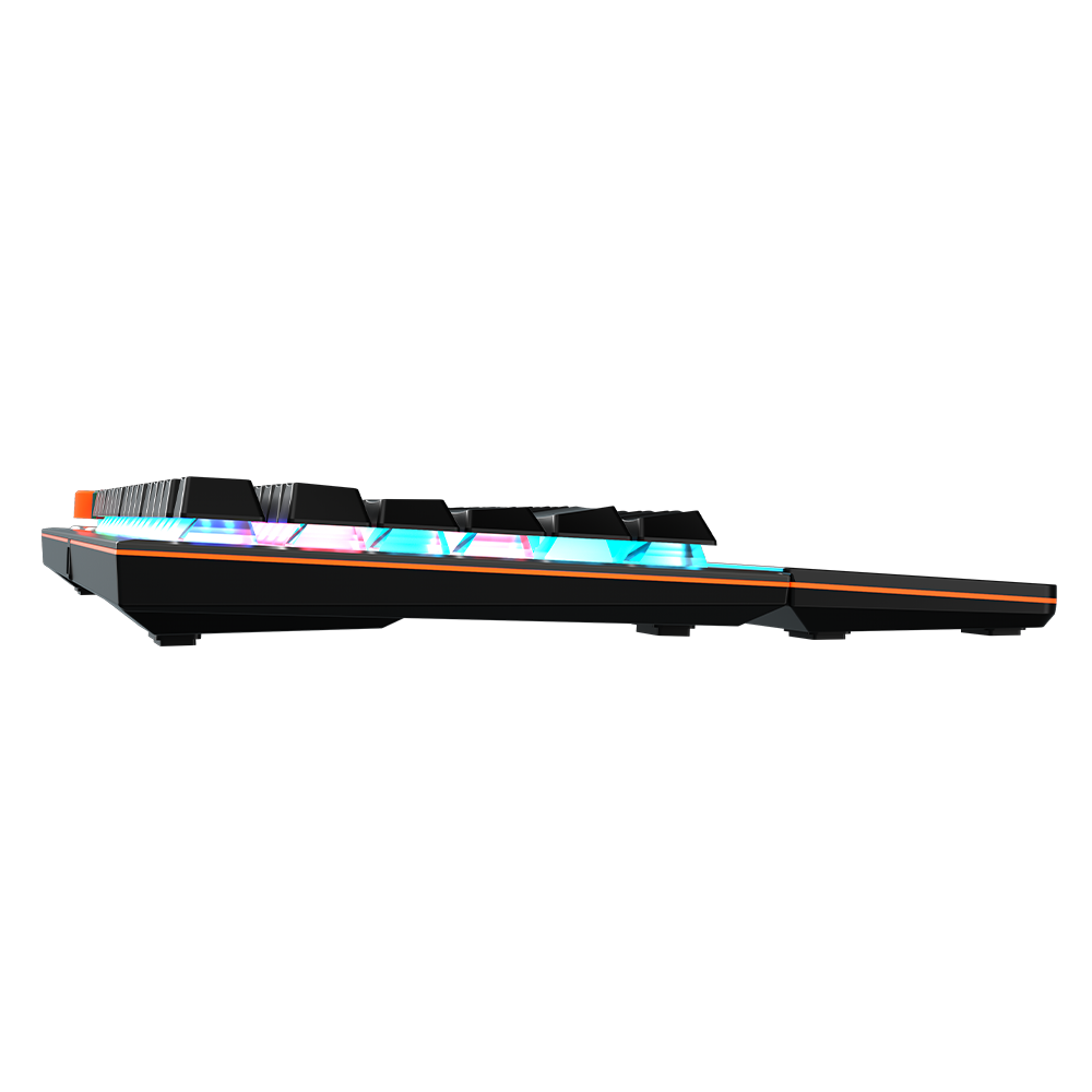 Meetion MT-MK500 Mechanical Gaming Keyboard, Detachable Palmrest, RGB, Type-C