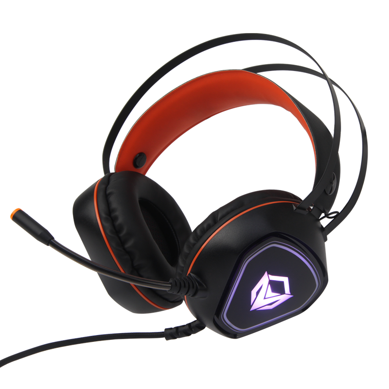 Meetion MT-HP020 Wired Backlit Gaming Headset, 3.5mm &USB, Noise Canceling Mic
