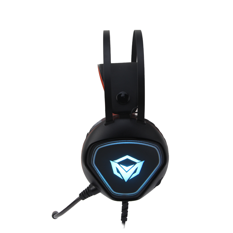 Meetion MT-HP020 Wired Backlit Gaming Headset, 3.5mm &USB, Noise Canceling Mic