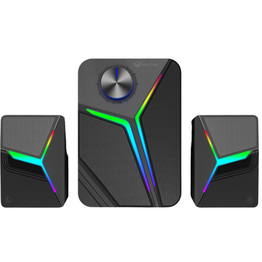 Meetion MT-SP2111 2.1 Gaming Stereo Desktop Speakers with Subwoofers, Bluetooth
