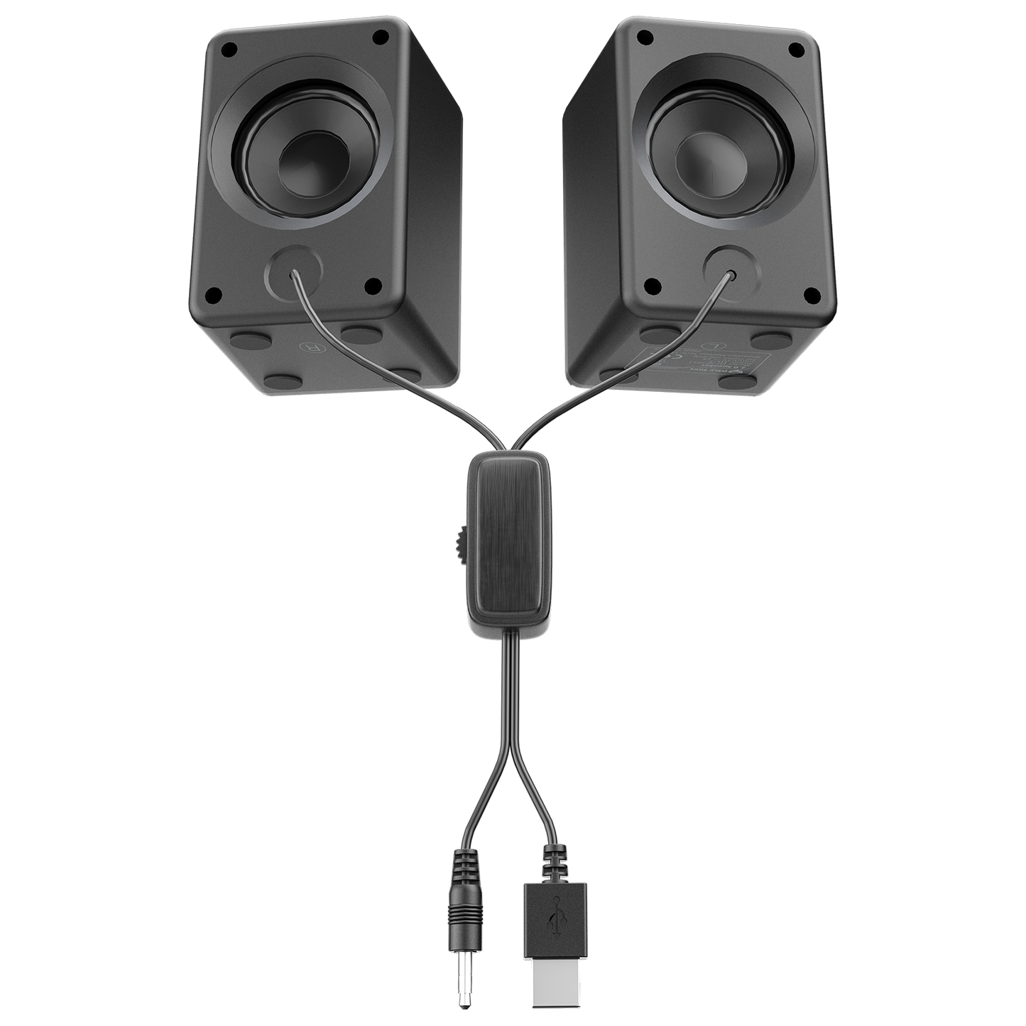 Meetion MT-SP2011 Gaming Stereo Desktop Speakers, 3.5jack, HiFi2.0 Stereo Sound
