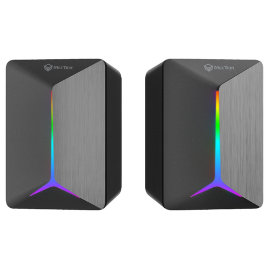 Meetion MT-SP2011 Gaming Stereo Desktop Speakers, 3.5jack, HiFi2.0 Stereo Sound
