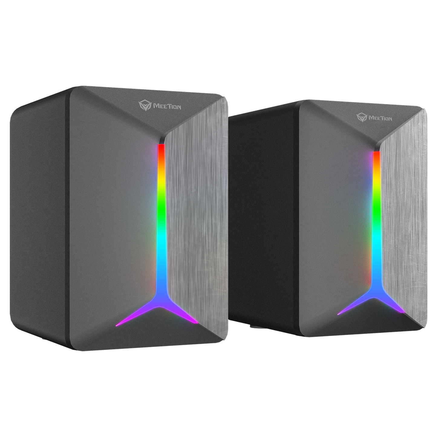 Meetion MT-SP2011 Gaming Stereo Desktop Speakers, 3.5jack, HiFi2.0 Stereo Sound