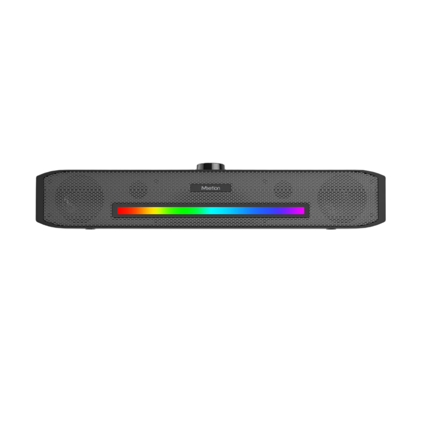 Meetion MT-SP1001 Office Strip Desktop Bar Speakers, USB & 3.5 AUX, RGB