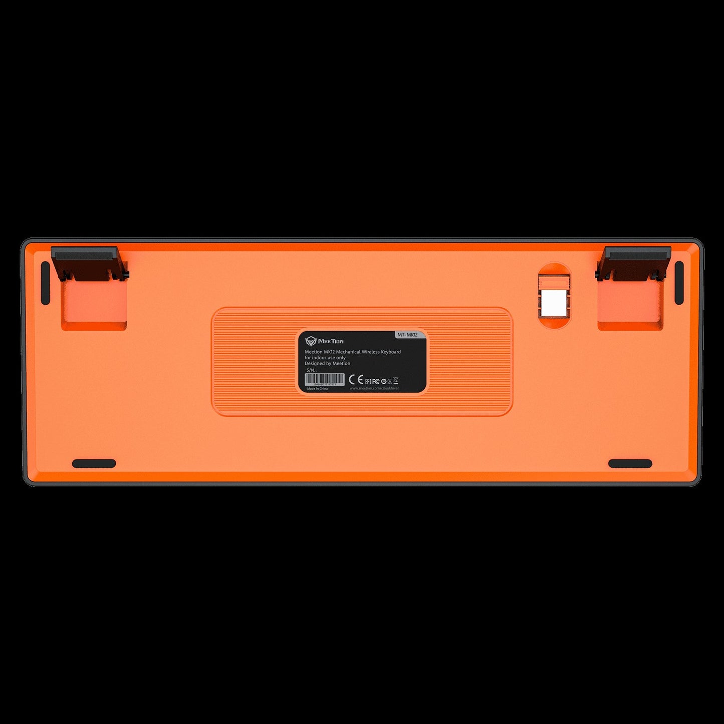 Meetion MT-MK12 Tri Mode Mechanical 65% Gaming Keyboard, Hot-Swap, RGB
